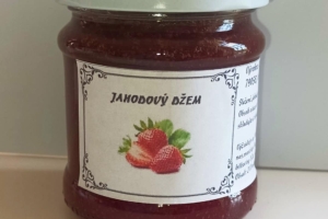 Jahodový džem 210 ml