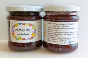 Pečený čaj s jahodami 210 ml