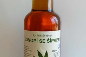 Sirup konopí se šípkem 250ml